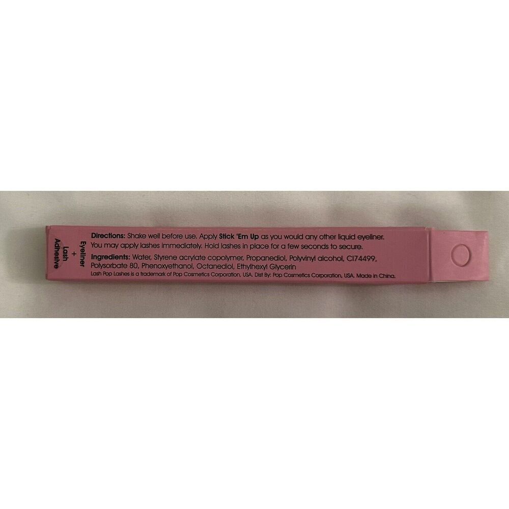 Lash Pop Stick Em Up Black Adhesive Eyeliner NEW - Picture 2 of 2